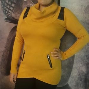 Arden B cowl neck sweater top